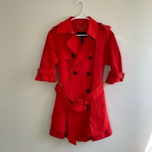 BCBGMAXAZRIA trench coat NWOT